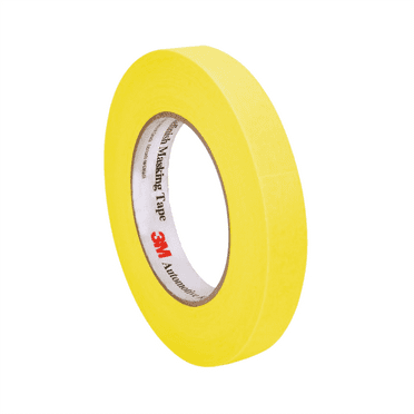 3M Automotive 6652 18mm x 55m Refinsh Masking Tape - 48 Rolls