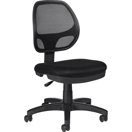 UPC: 0066158625601 | Offices to Go Armless Mesh Task Chair Black (OTG11642B)
