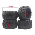 thumbnail image 2 of 1: 10 flat sports car with widened tire cover 1:16 bigfoot car tire cover 85MM HSP modified tire, 2 of 4