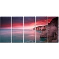 thumbnail image 2 of Lever de Soleil Dramatique sur Mer et Falaises - Impression sur Toile Photo de Plage, 2 of 3