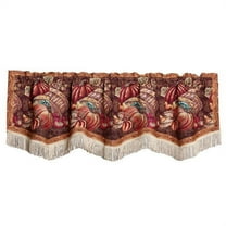 The Holiday Aisle Provost Bushel Basket 60'' Curtain Valance