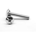 thumbnail image 1 of #8-32 x 3/4" (FT) Coarse Thread Machine Screw Combo (Phillips/Slotted) Truss Head Low Carbon Steel Zinc Plated Pk 100, 1 of 1