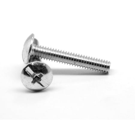 

#8-32 x 5/8 (FT) Coarse Thread Machine Screw Combo (Phillips/Slotted) Truss Head Low Carbon Steel Zinc Plated Pk 1250