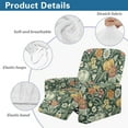 thumbnail image 5 of Xixirimido Vintage Pumpkins Daisy Flower Recliner Chair Covers 4 Pieces, Stretch Lazy Boy Recliner Cover, Recliner Slipcover with Pockets, Furniture Protector for Living Room Pets Kids, 5 of 8