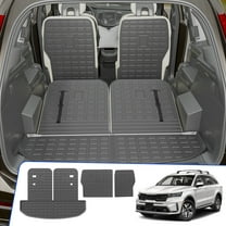 Trunk Mat for 2021-2025 Kia Sorento 6&7 Seats Cargo Mat Cargo Liner Trunk Liner Back Seat Cover Protector Kick Mat