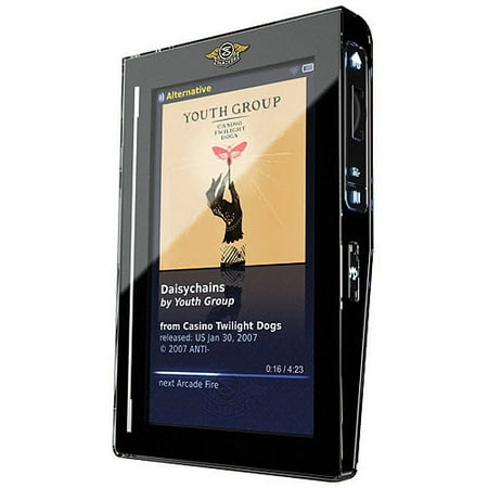 Slacker 8GB Portable Radio Player with 40 Stations