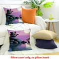thumbnail image 4 of Pratyus Decor Holiday Pillow Case Butterfly Rocks Water Throw Pillow Cover for Home Sofa Couch, Set of 1 18x18in, 4 of 5