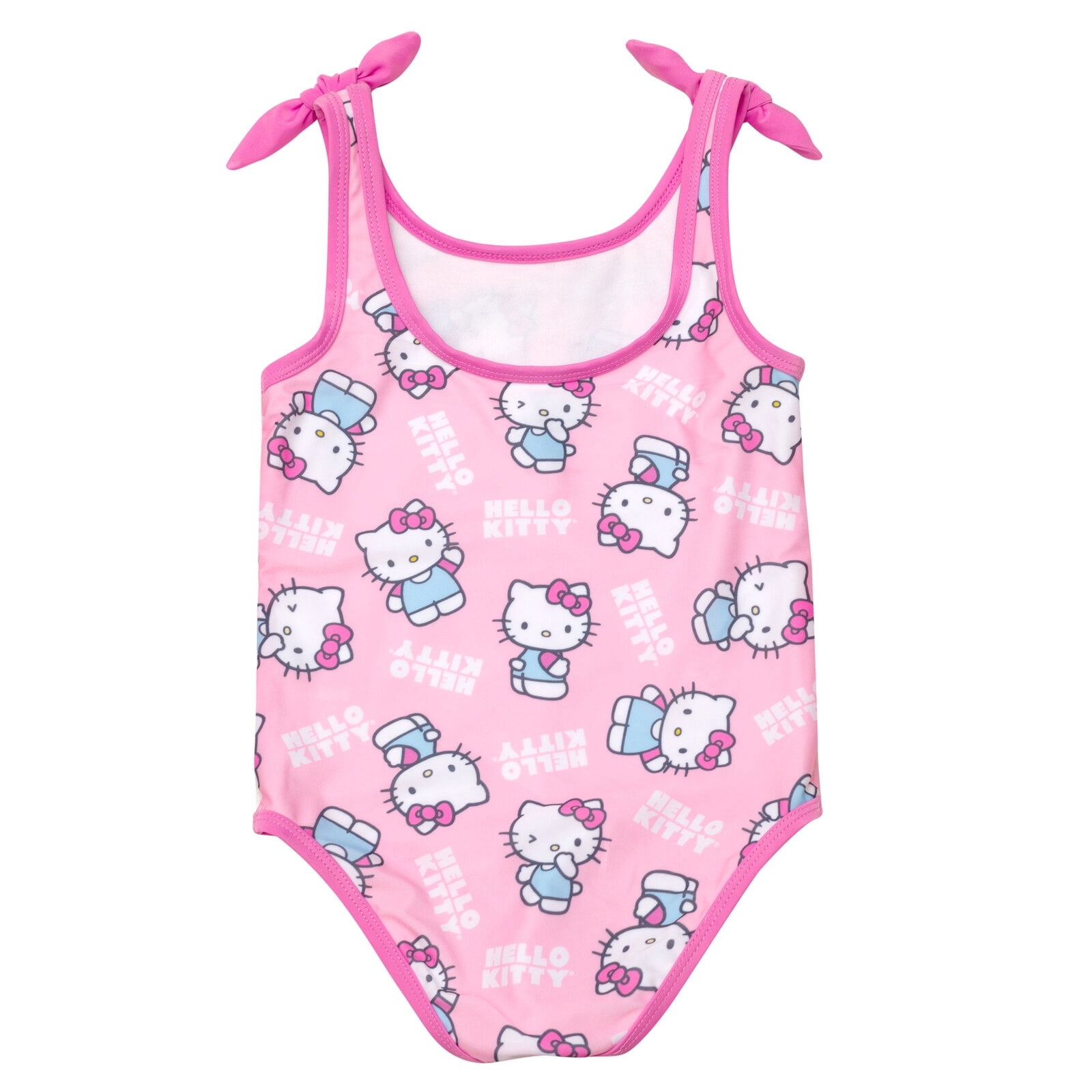 Hello Kitty UPF 50+ One Piece Bathing Suit Little Kid to Big Kid