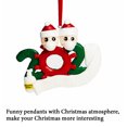 thumbnail image 3 of Worallymy Adorno Colgante de Navidad Muñeco de Nieve con Cubierta de Boca Arcilla Adorno de árbol de Navidad DIY Decoración del Hogar Un Modelo Worallymy JD735806480, 3 of 7