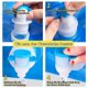 thumbnail image 4 of 4 pcs. 10L Collapsible Water Bottle With Faucet Portable Flexible Water Bottle For Drinking Water Collapsible Water Bag For Outdoor Cam, 4 of 5