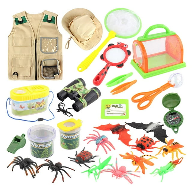 de Juguetes de exploración libre Accesorios de explorador para de simución para Regalos CUTICAT Explorador al aire libre para niños