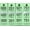 Green, variant on Coat Check Tickets 1,000 1-5/8 x 5-1/4 (Green)