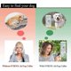 thumbnail image 5 of Padded dog collar suitable for certain brands, reflective design for small, medium, large dogs with integrated air tag, [pink - size L] bett, 5 of 5