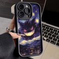thumbnail image 3 of Funda de Pokémon con pintura al óleo para iPhone, carcasa protectora de silicona suave a prueba de golpes para modelos 14, 15 Pro Max, 13, 12, 11, X, XS, XR, 7, 8 Plus, SE 2020, 3 of 5