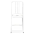 thumbnail image 2 of Nicer Furniture AP6110AW-2 Elbow Dining Chair Black Faux Leather, Walnut - Set of 2, 2 of 4