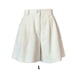 thumbnail image 2 of Minnieouse corta de poliéster de cintura alta para mujer, fácil de combinar, elegante, adelgazante, Color sólido, de compras de viaje para Prendas para la parte inferior del cuerpo Beige L, 2 of 6