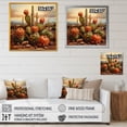 thumbnail image 4 of Designart "Metallic Nevada Cactus I" Cactus Floater Framed Wall Art Prints, 4 of 5