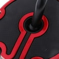 thumbnail image 3 of Miulika 2pcs Universal Motorbike Moped Scooter Round Mirror 10mm Rear View Red ATV, 3 of 9