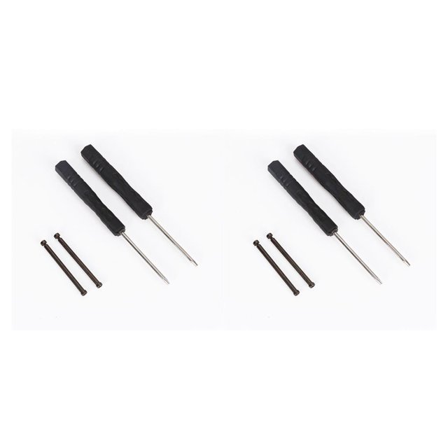Eigraketly Correa de reloj inteligente de acero inoxidable, 2 piezas, biela, reparación desmontable, reemplazo de poste de oreja para Fenix 2piezas