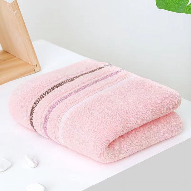 Nvzi Toallas de baño de 3 piezas, 12,99 x 27,56 pulgadas, perfectas para el día a día, ligeras, de secado rápido, para el baño (blanco roto)