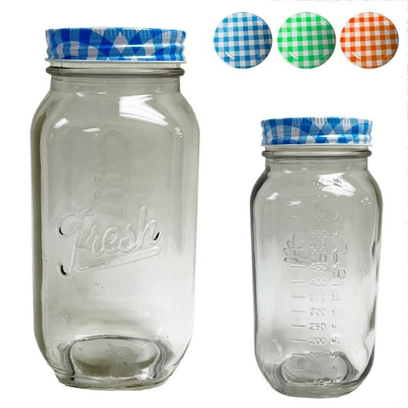 Mason Jars Plastic Lids
