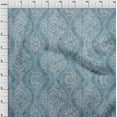 thumbnail image 4 of oneOone Velvet Light Blue Fabric Asian Craft Projects Decor Fabric Printed By The Yard 58 Inch Wide, 4 of 4