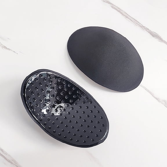 Invisible Shoulder Pads, Black, 1 Pair1 Pair Naturally Soft Anti-Slip Shoulder Pads -Adhesive Enhancer Cushion, Easter Mother'S Day Gift Makeup Organizers