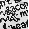 thumbnail image 5 of Don't Go Bacon My Heart Cute Pun Romper Boys or Girls Infant Baby Brisco Brands 12M, 5 of 7