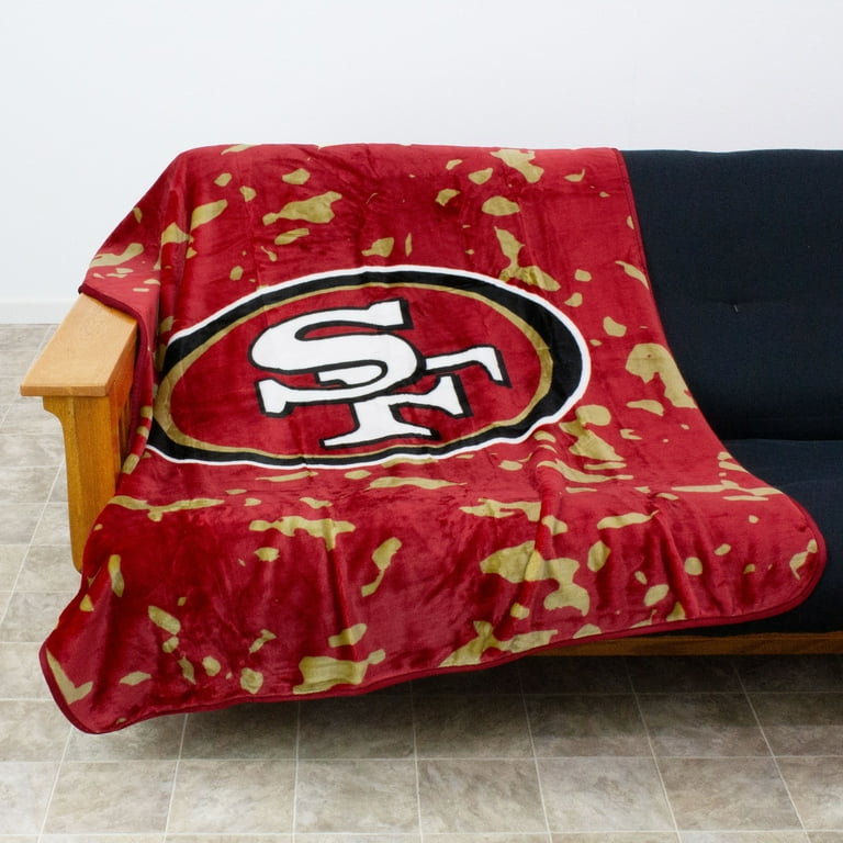 San francisco 2025 49ers throw blanket