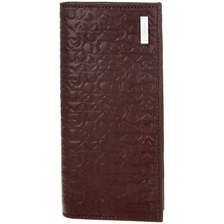Calvin Klein Secretary Men's Large Brown Leather Bifold Wallets 2974283-BRN