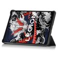 thumbnail image 3 of For Lenovo Legion Y700 (2024) Tablet Case Trifold Stand Leather PC Hollow Back Cover Auto Wake Sleep, 3 of 5