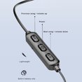 thumbnail image 3 of BT95 Inalámbrico Bluetooth 5.0 Auricular Banda para el cuello Auriculares magnéticos 9D Sonido Música, 3 of 9