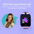 thumbnail image 4 of Smartwatch with GPS Tracker Texting and Calling,Smart Watch for Kids,with Two-Way Call SOS Anti-Lost Games Camera, Child Cellphone Watch School Class Gifts,4-12 Years Girls Boys Gifts, 4 of 5