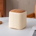 thumbnail image 5 of Leodye 1PCS Push Button Countertop Wastebasket, Mini Multipurpose Recycle Bin for Desktop Bedside Small Waste Collection -5.71x5.31x5.31in, 5 of 8