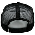 thumbnail image 3 of Von Dutch Trucker Hat Classic 51 Black Embroidered Logo Patch Snapback Cap, 3 of 6