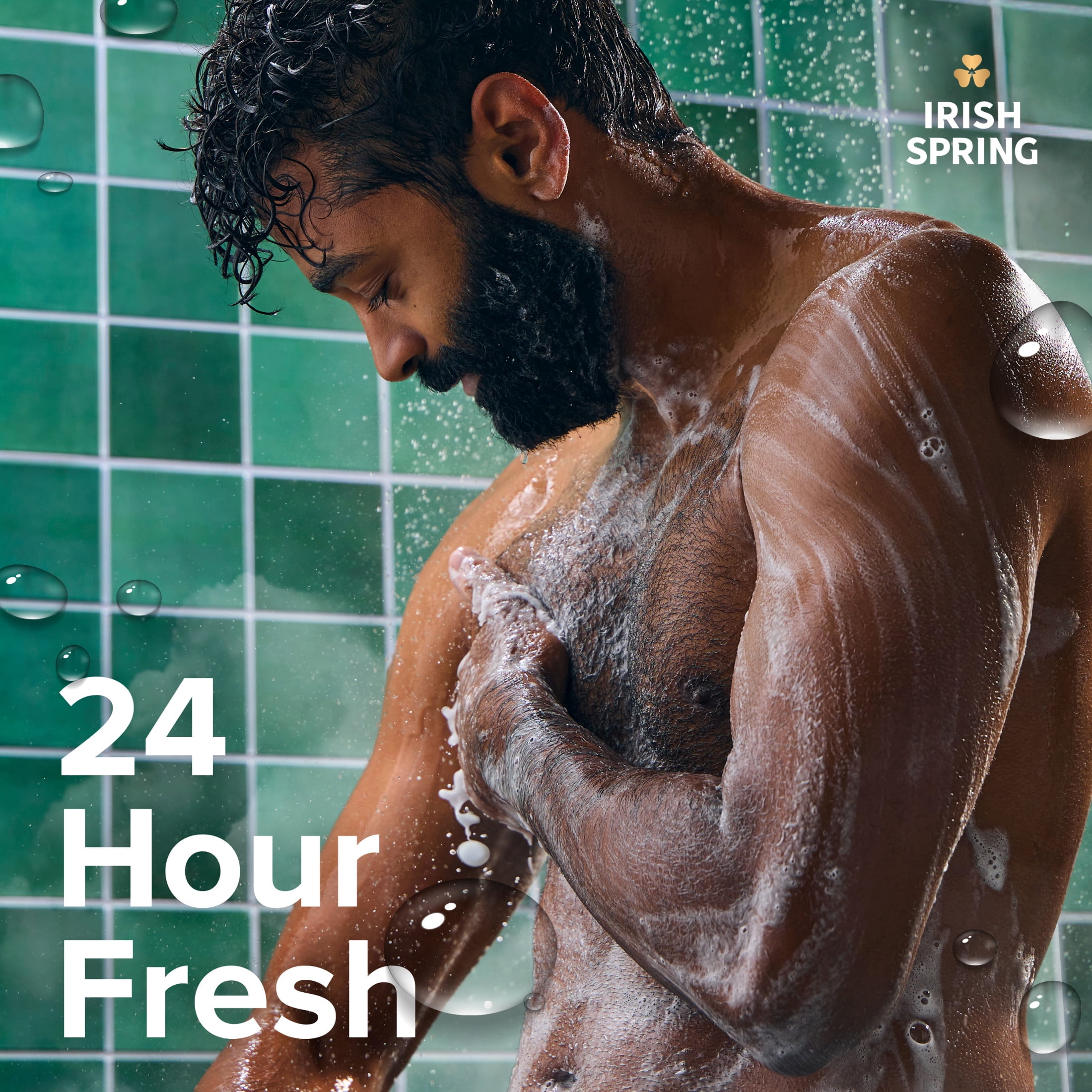 (2 pack) Irish Spring Original Moisturizing Body Wash for Men, 24-Hour Fresh, Face and Body Wash, Men’s Body Wash, Paraben Free, Cool Fresh Scent, 20 fl oz Bottle, 2 pack