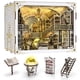 thumbnail image 1 of Kit Book Nook MiniCity Library of Gods Max con luz LED, 1 of 6
