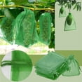 thumbnail image 6 of 50PC Fruit Grape Protection Bags With Drawstring Fruit Netting Bags for Grapes Mango Veggies Reusable Pest Barrier Plant Bags, 6 of 9