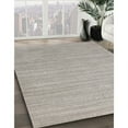thumbnail image 3 of Ahgly Company Machine Washable Indoor Rectangle Industrial Modern Silver Pink Area Rugs, 7' x 10', 3 of 7