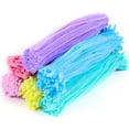 thumbnail image 4 of Paquete de material de arte educativo con forma de ramo de diadema hecho a mano para jardín de infantes con tiras de lana de colores y torsión de raíces de cabello, 4 of 4