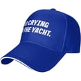 thumbnail image 1 of No Crying On The Yacht Hat Classic Low Profile Baseball Cap Adjustable Golf Dad Hats, 1 of 8