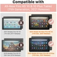 thumbnail image 2 of MonsDirect for Fire HD 10 Tablet Case (2021 Release 11th Generation) & Fire HD 10 Plus Tablet Case, Smart Auto Wake Sleep Folio Case Stand Protective Cover with Card Slot, Rose Flower, 2 of 7