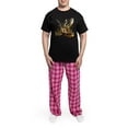 thumbnail image 5 of CafePress - 3D Music Notes Explosion Pajamas - Men's Dark Loose Fit Cotton Pajama Set, 5 of 7