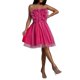 thumbnail image 1 of Txlixc, camisola de tul de malla hinchada para mujer, Sexy, sin hombros, sin mangas, sin espalda, con lazo, minivestido liso envuelto en el pecho para club nocturno Txlixc Estilo de ocio, 1 of 6