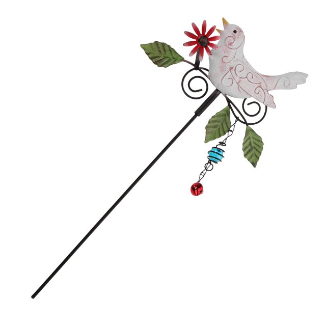 HEALEEP Bird Decor for Garden Bird Sculpture Iron Multi Outdoor Decoration 1Pack