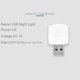thumbnail image 3 of 10 packs of USB plug -in night lights, mini LED bulb, cold white, LED portable car bulb, bedroom, bathroom, nursery, corridor, ideal for kitchen, 3 of 5