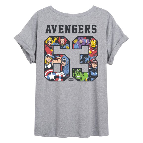 Marvel - Avengers 63 Oversized - Women's Oversized Graphic T-Shirt