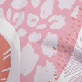 thumbnail image 1 of oneOone Cotton Cambric Medium Pink Fabric Tropical Abstract Leaves Diy Clothing Quilting Fabric Print Fabric By Yard 42 Inch Wide, 1 of 4