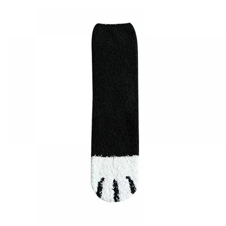 

Xmarks Winter Cat Claws Cute Thick Warm Sleep Floor Socks Cat Paw Slipper Socks for Girls Women
