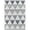 Grey, White, variant on American Art Decor Soft Plush Boho Moroccan Pile Shag Accent Rug 5x7 - White